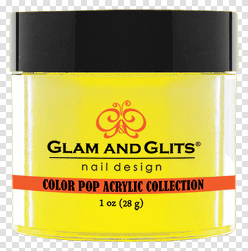 Bright Lights Glam And Glits Acrylic Neon Colors, Label, Cosmetics, Bottle Transparent Png