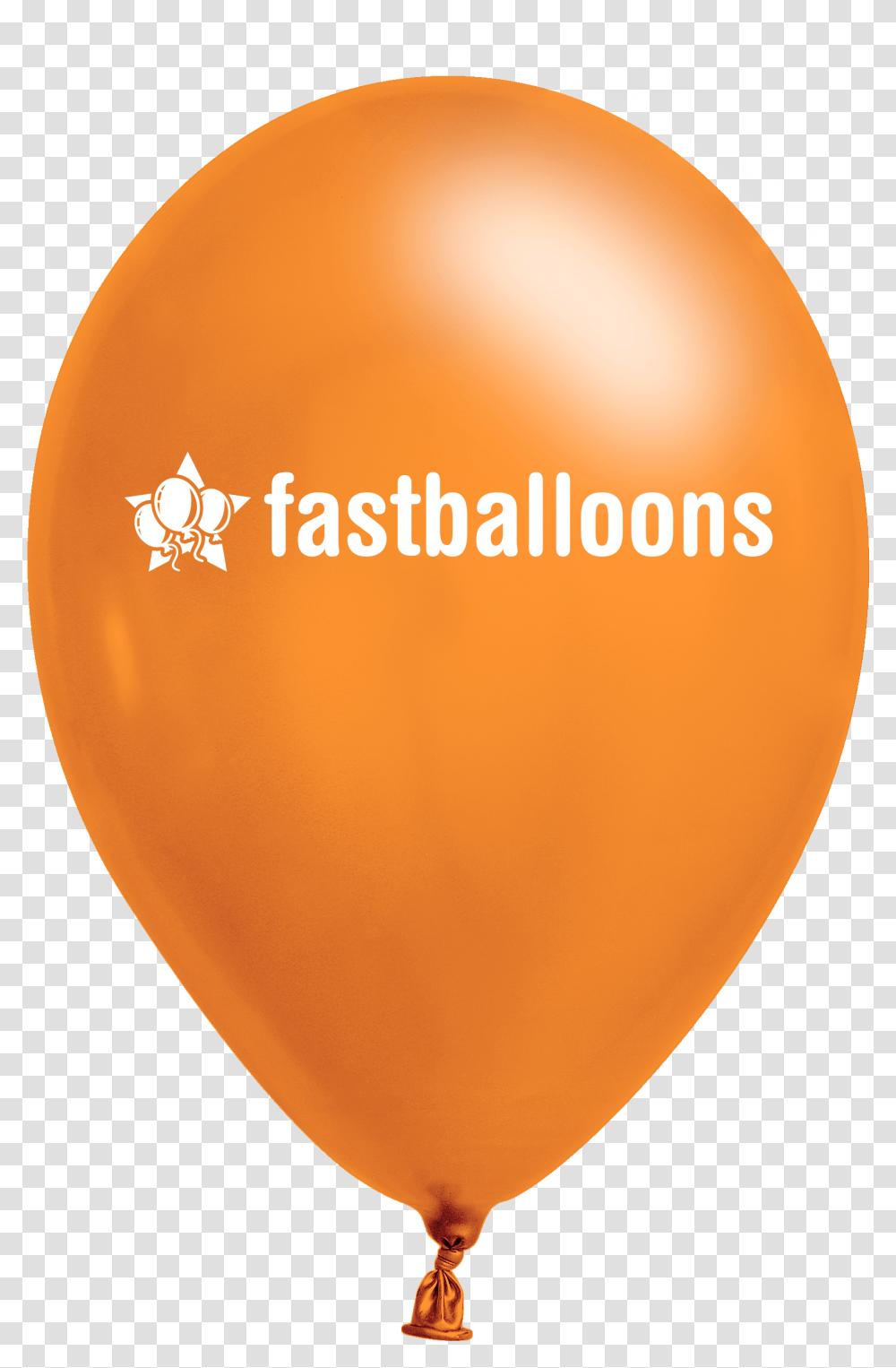 Bright Orange Balloons Balloon Transparent Png
