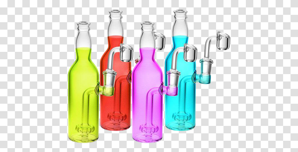 Bright Soda Bottle Oil Dab Rig Vertical, Sink Faucet, Glass, Beverage, Drink Transparent Png