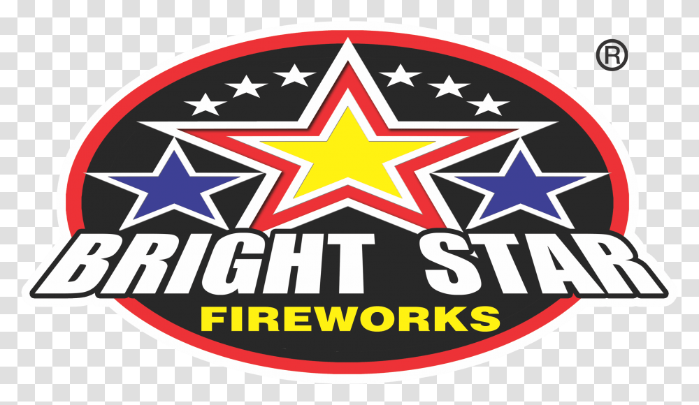 Bright Star Fireworks Logo Libya Old Flag, Label, Text, Sticker, Symbol Transparent Png
