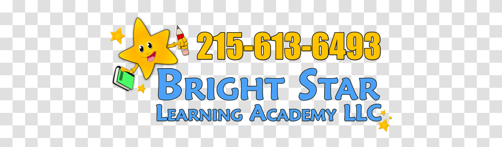 Bright Star Learning Academy Daycare 12029 Bustelton Ave Clip Art, Text, Alphabet, Number, Symbol Transparent Png