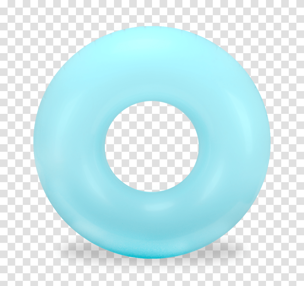 Bright Turquoise Round Tube Pool Float, Room, Indoors, Bathroom, Toilet Transparent Png