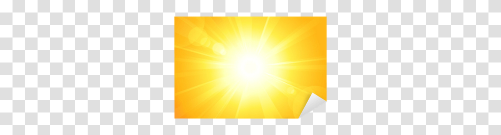 Bright Vector Sun With Lens Flare Sticker • Pixers We Live To Change Color Gradient, Sky, Outdoors, Nature, Sunlight Transparent Png
