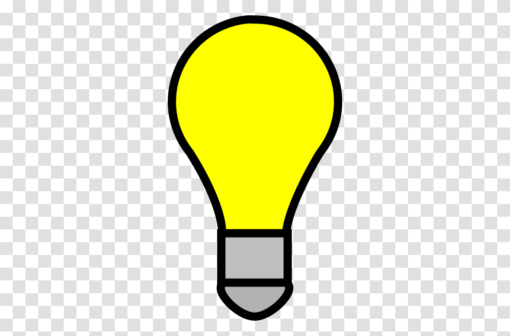 Bright Yellow Lightbulb Clip Art, Balloon Transparent Png