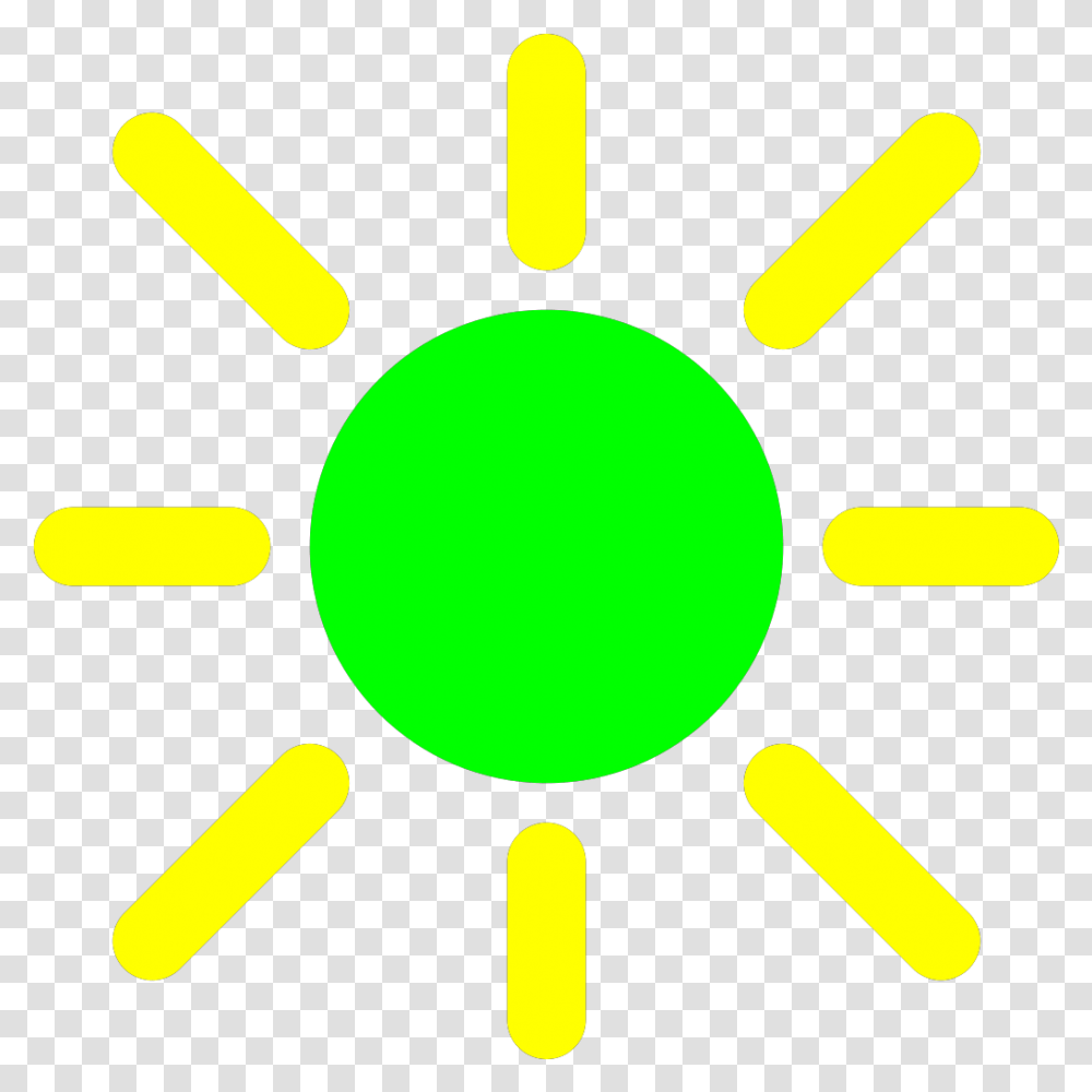 Brightness Control Icon Svg Clip Dot, Outdoors, Sky, Nature, Green Transparent Png