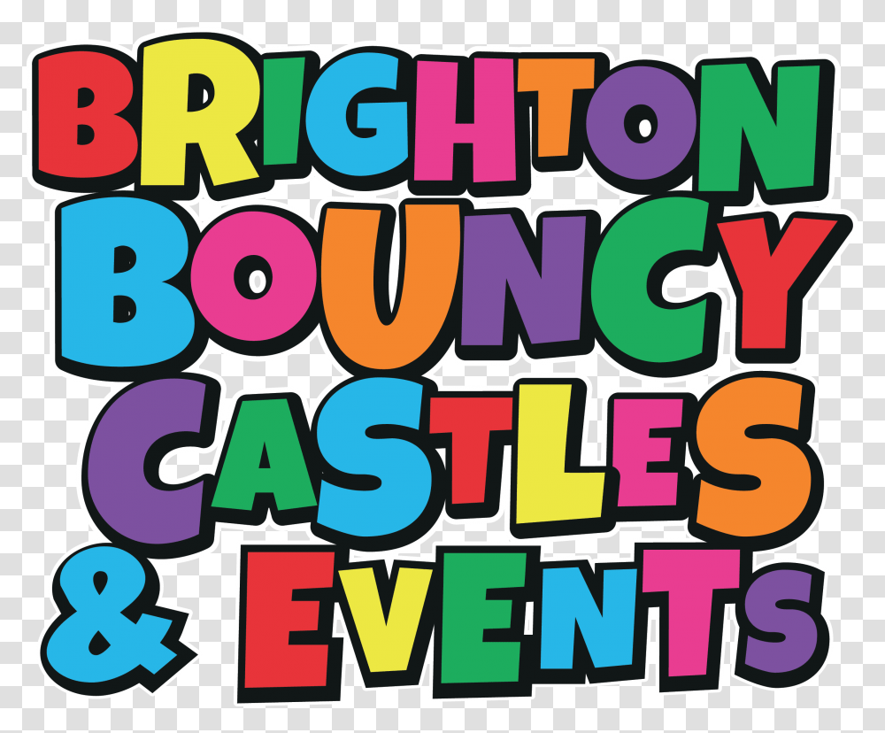 Brighton Bouncy Castles Amp Events, Alphabet, Label, Number Transparent Png