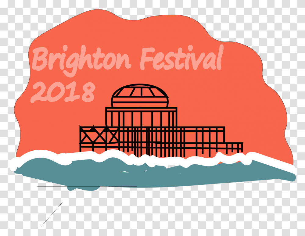 Brighton Festival Illustration Illustration, Architecture, Building, Observatory, Planetarium Transparent Png