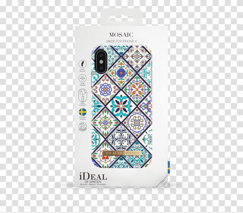 Brightstar Iphone X Case Mosaic Ideal Of Sweden Iphone X Mosaic, Bag, Art, Backpack, Drawing Transparent Png