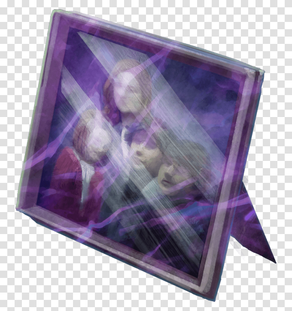 Brilliant Framed Family Photo Amethyst, Crystal, Plant, Monitor, Screen Transparent Png