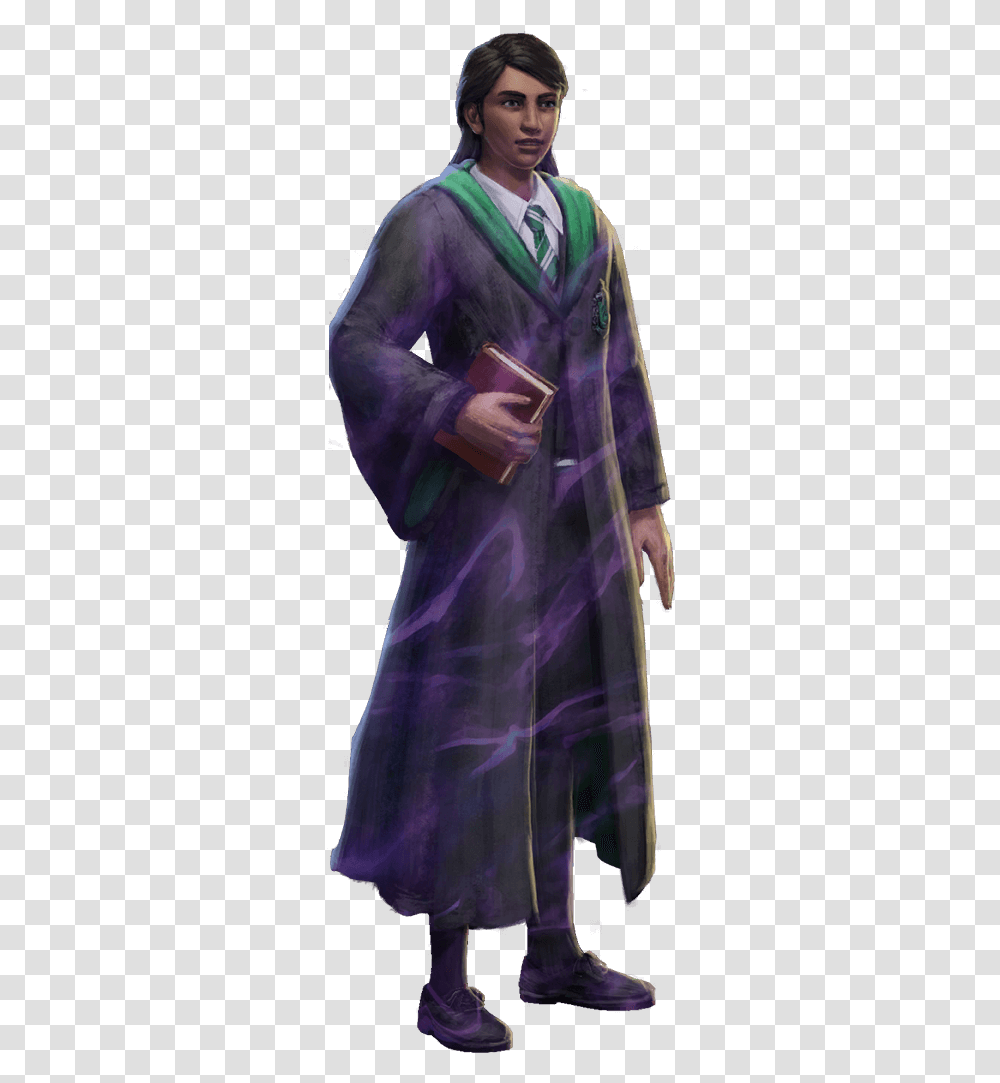 Brilliant Slytherin Student Girl, Clothing, Purple, Person, Cape Transparent Png