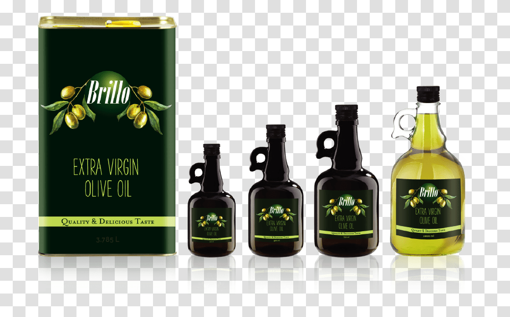 Brillo Extra Virgin Olive Oil Domaine De Canton, Liquor, Alcohol, Beverage, Drink Transparent Png