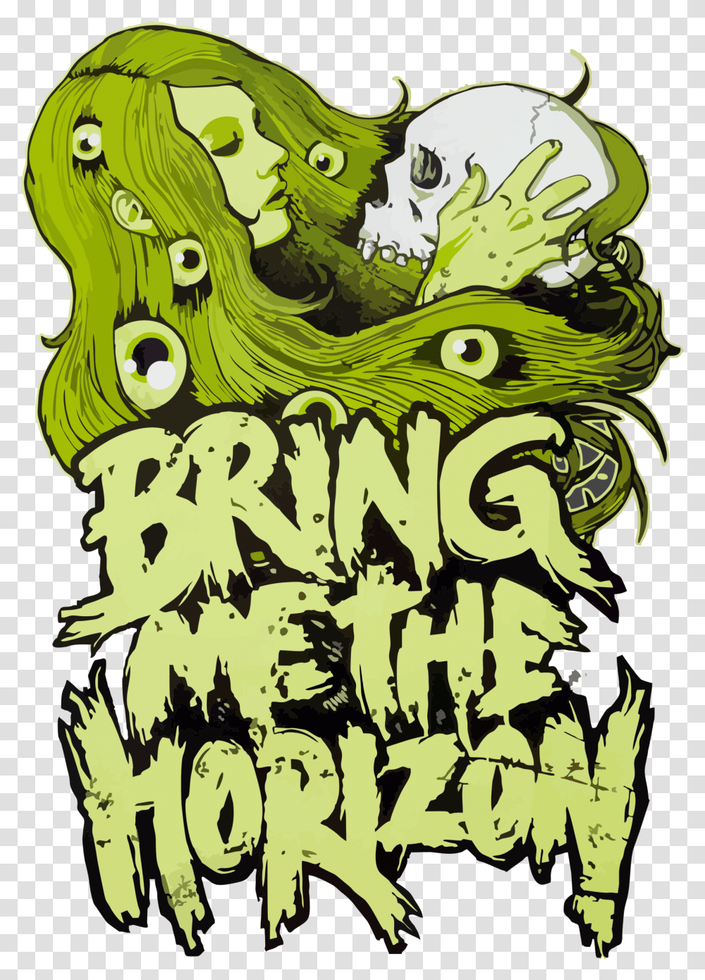 Bring Me The Horizon Bring Me The Horizon, Text, Art, Graphics, Calligraphy Transparent Png
