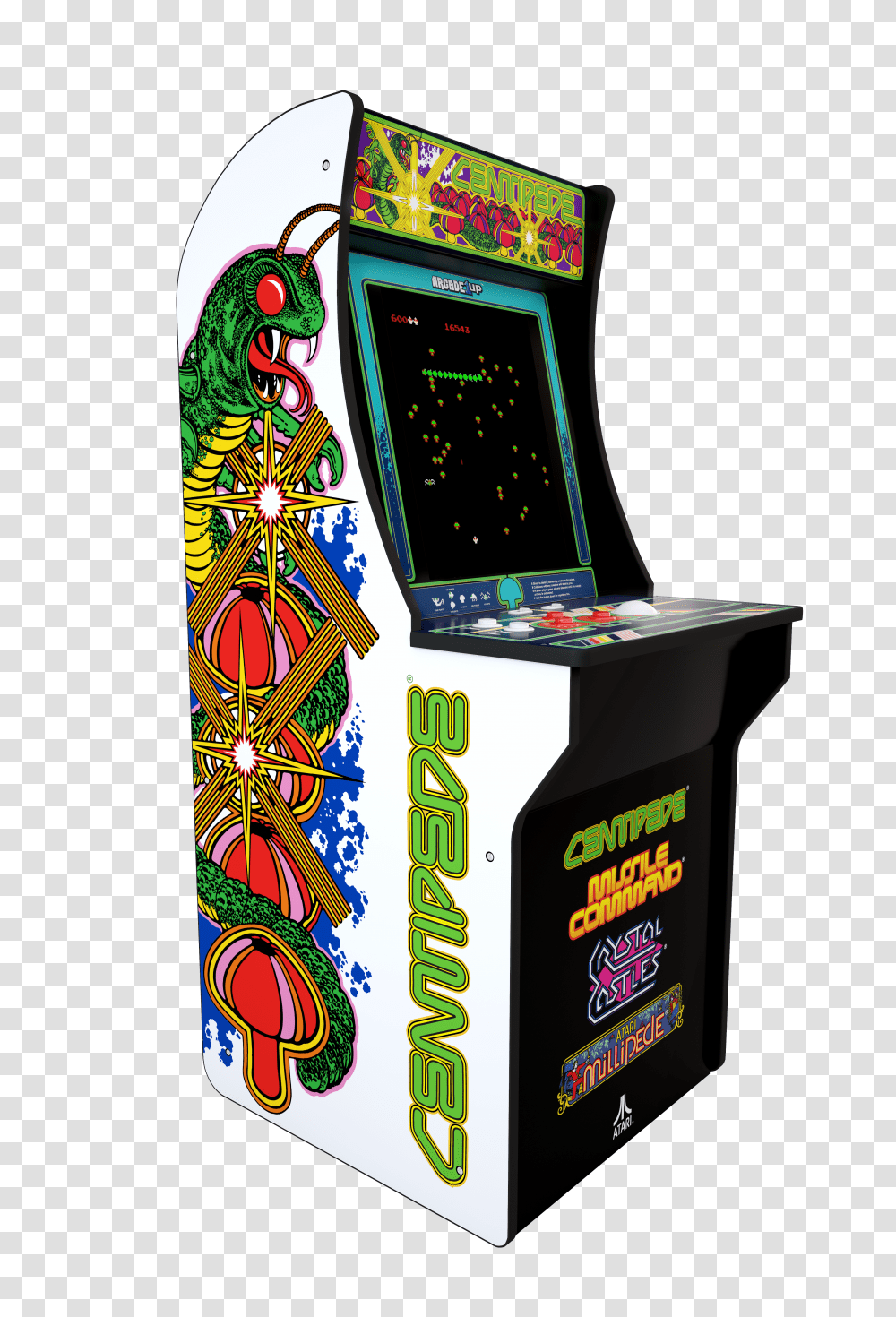 Bring The Arcade Home With Mini Arcade Machines Transparent Png