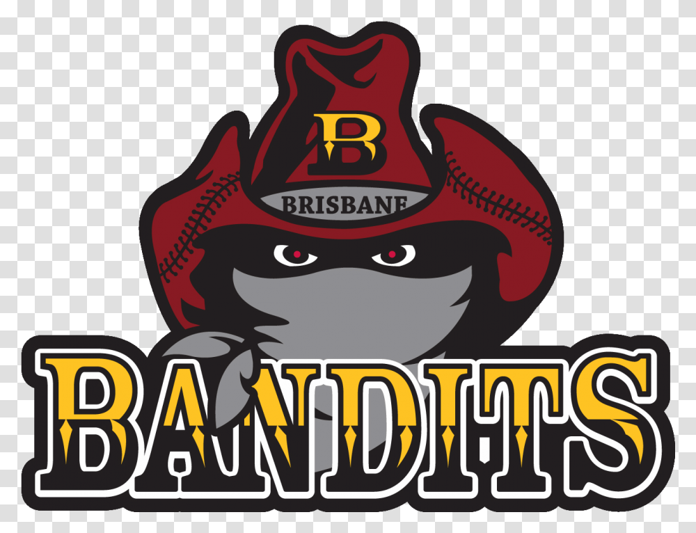 Brisbane Bandits Baseball Logo Clipart Brisbane Bandits Baseball Logo, Clothing, Apparel, Text, Pirate Transparent Png