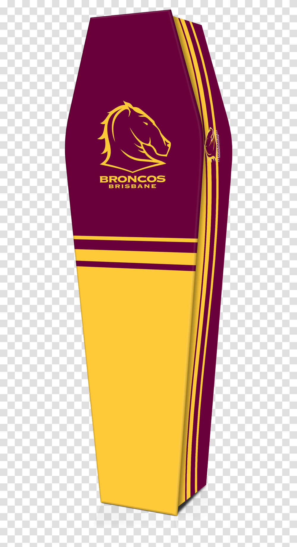 Brisbane Broncos Coffin, Paper Transparent Png