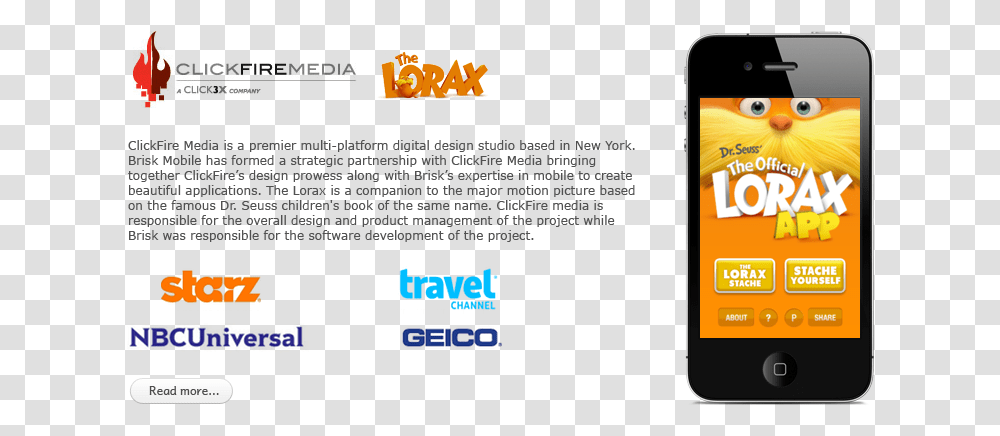 Brisk Mobile - Development For Iphone Ipad Android Iphone, Mobile Phone, Flyer, Poster, Paper Transparent Png