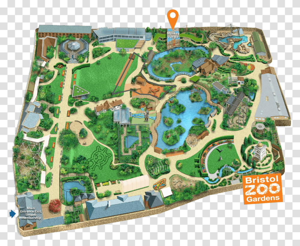 Bristol Zoo Gardens Map, Theme Park, Amusement Park, Birthday Cake, Food Transparent Png