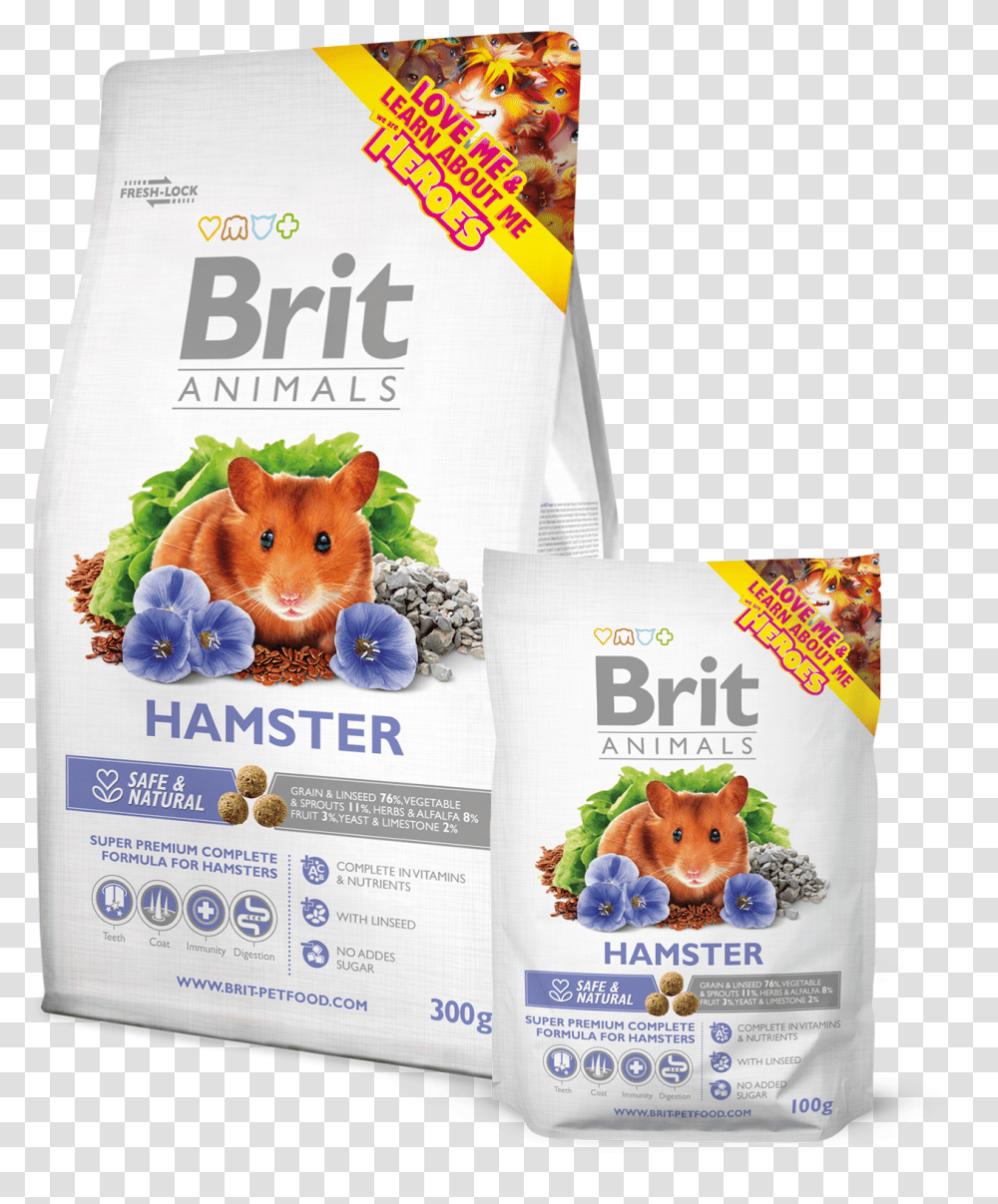 Brit Animals Hamster Complete - Brit Animals, Flyer, Poster, Paper, Advertisement Transparent Png