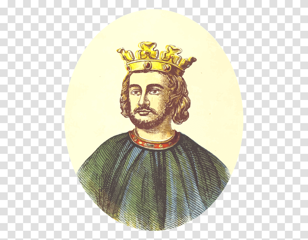 Britain British Crown England History John King King John Clip Art, Logo, Trademark, Painting Transparent Png