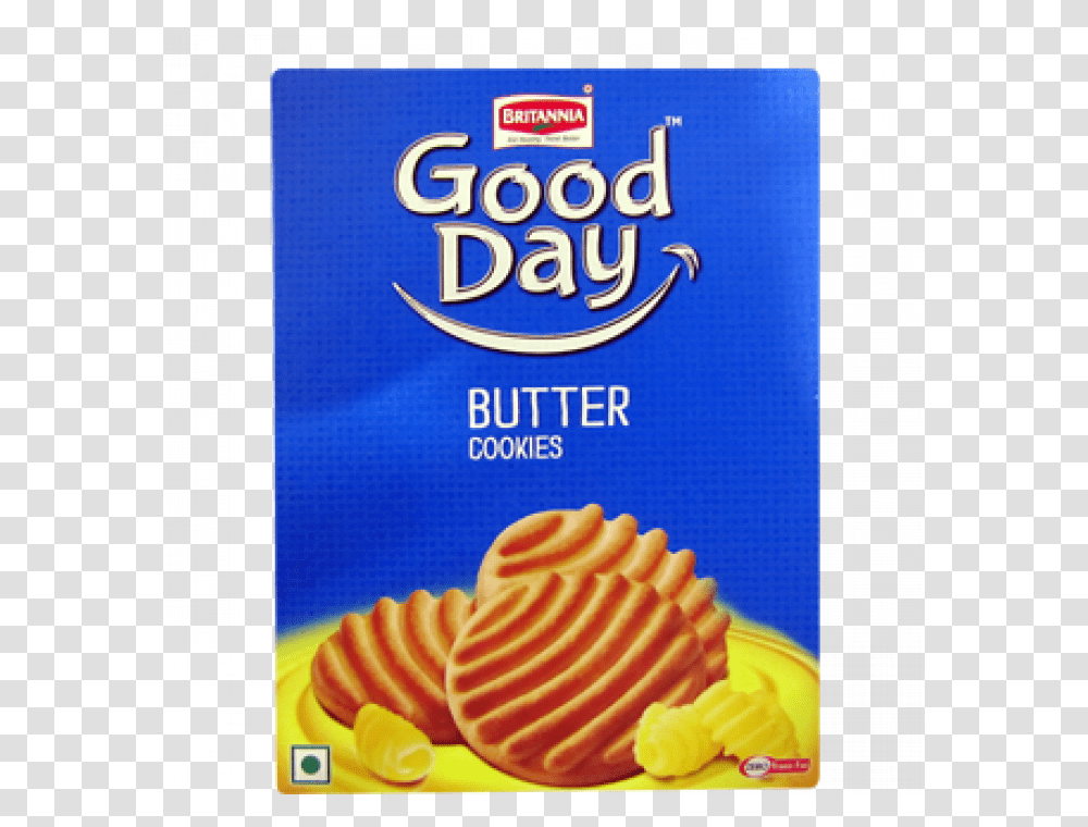 Britannia Good Day Butter Cookies, Bread, Food, Plant, Sliced Transparent Png