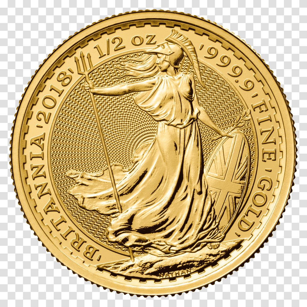 Britannia Half Ounce Gold Coin Buy Online From Physical Gold, Money, Clock Tower, Architecture, Building Transparent Png