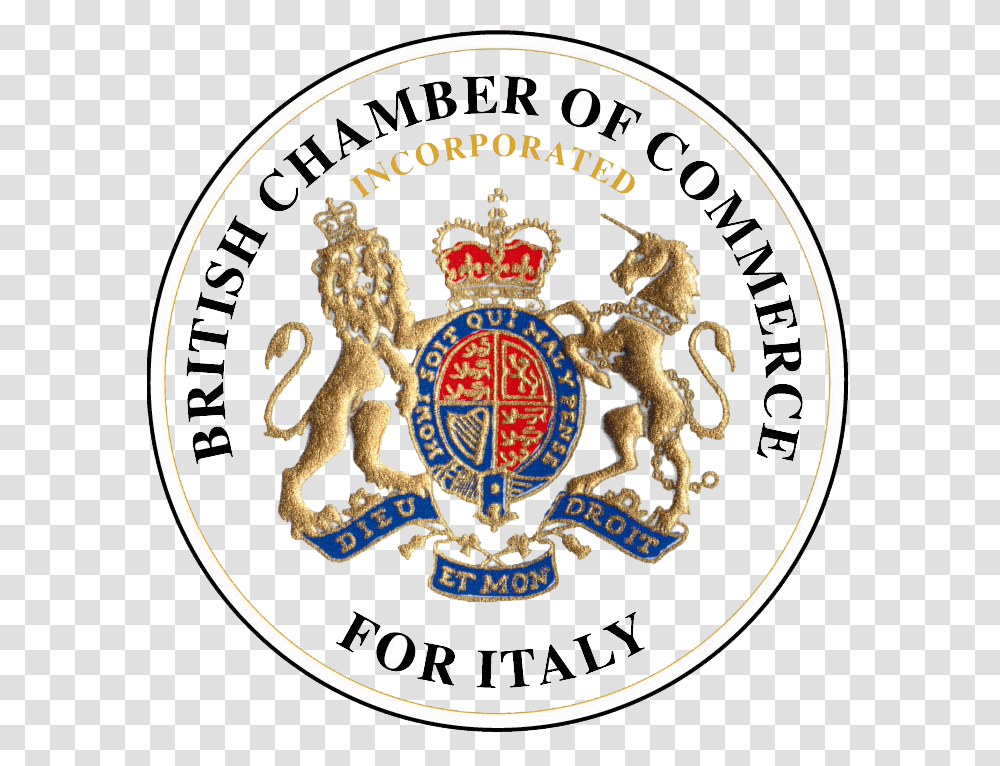 British Chamber Of Commerce For Italy, Logo, Trademark, Badge Transparent Png