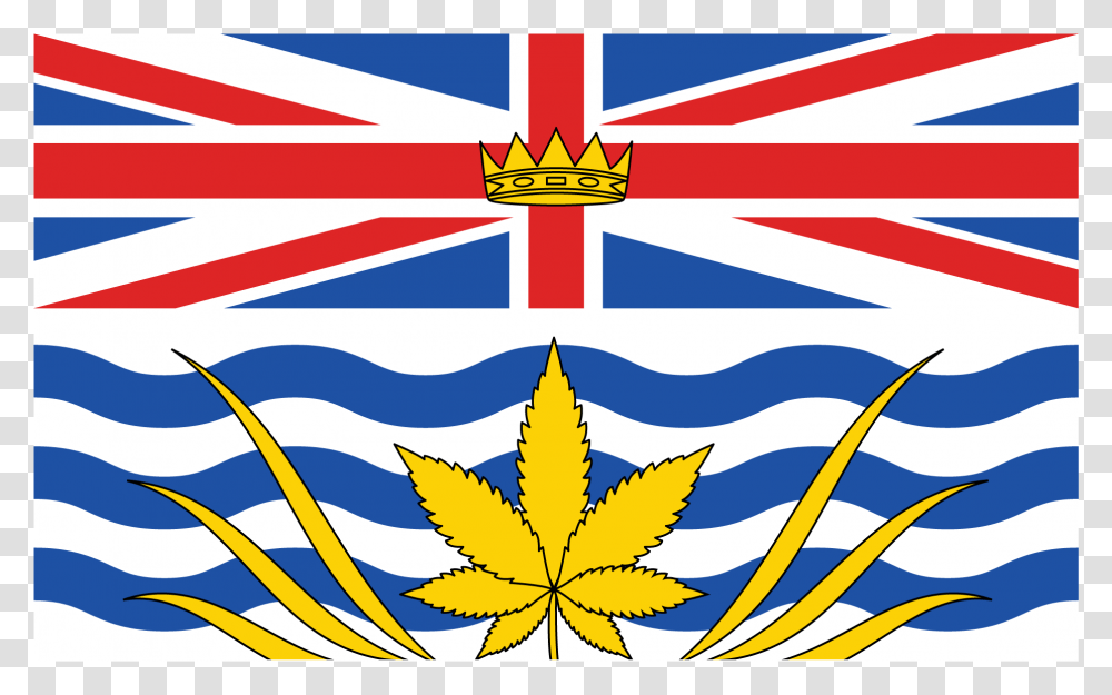 British Columbia Flag Emoji, Ornament, Pattern Transparent Png