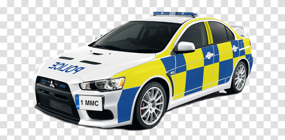British Cop Car Police Car Uk Mitsubishi Evo, Vehicle, Transportation, Automobile, Van Transparent Png