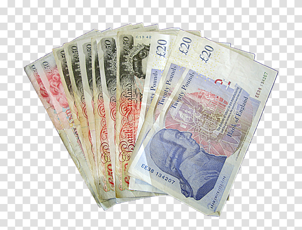 British Money Image Pound Notes Background, Book, Dollar, Passport, Id Cards Transparent Png