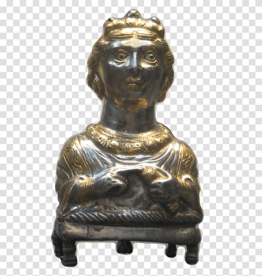 British Museum Hoxne Hoard Empress Pepper Pot Hoxne Pepper Pot, Figurine, Sculpture, Statue Transparent Png