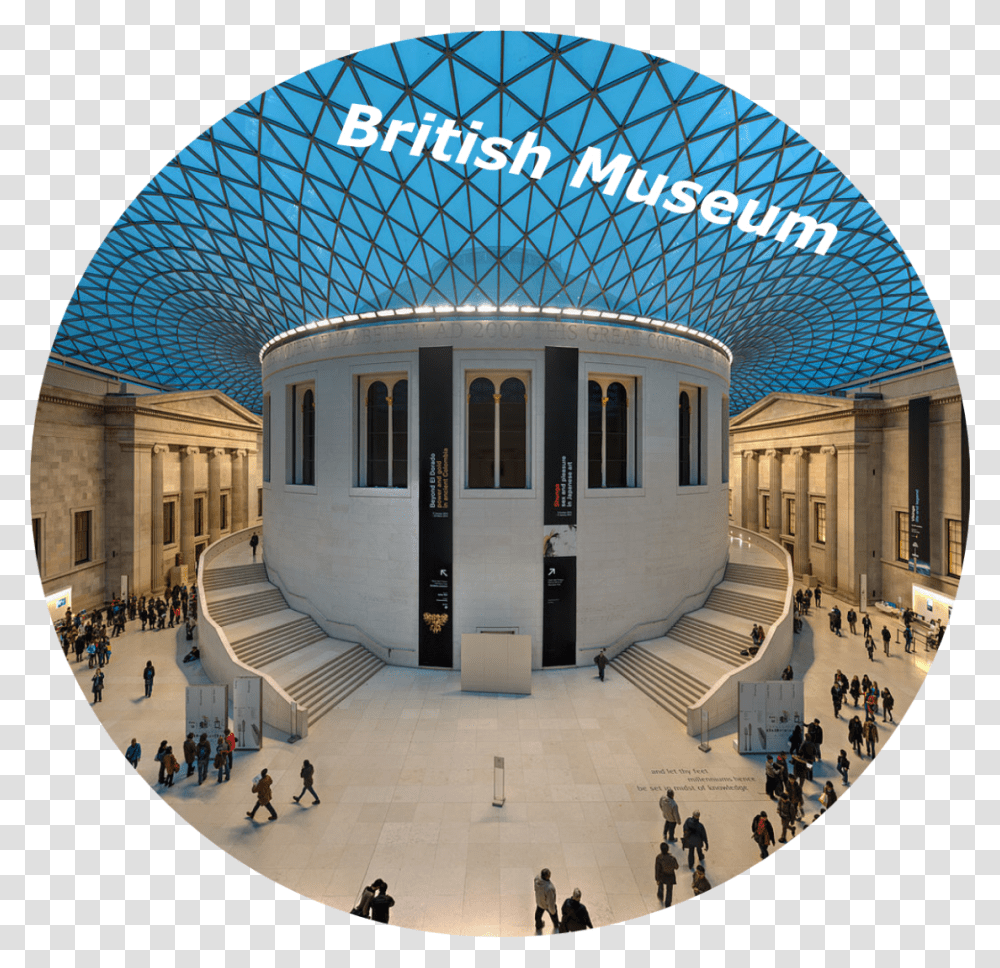 British Museum, Person, Fisheye, Office Building, Architecture Transparent Png