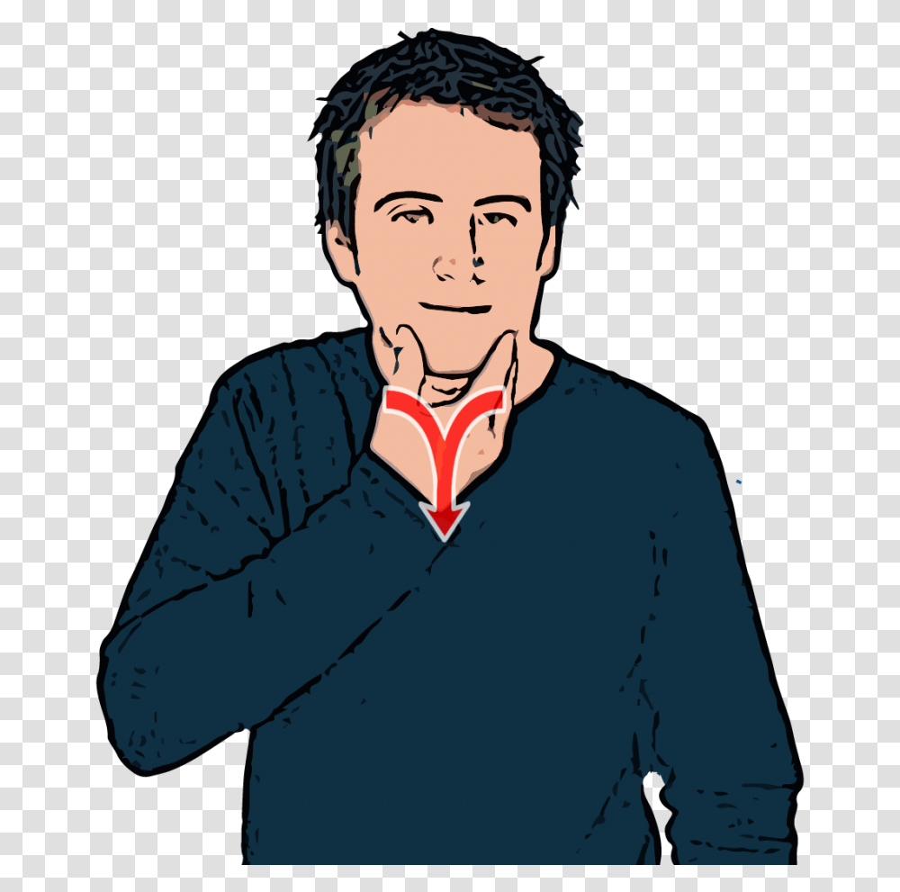 British Sign Language British Sign Language Man, Sleeve, Person, Long Sleeve Transparent Png