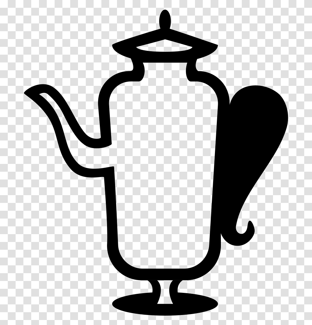 British Tea Pot, Stencil, Silhouette, Bottle, Jar Transparent Png