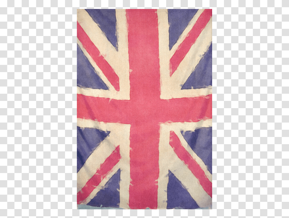 British Union Jack Flag Grunge Style Cotton Linen Wall Uk House Building Statistics, Rug, Apparel, Quilt Transparent Png