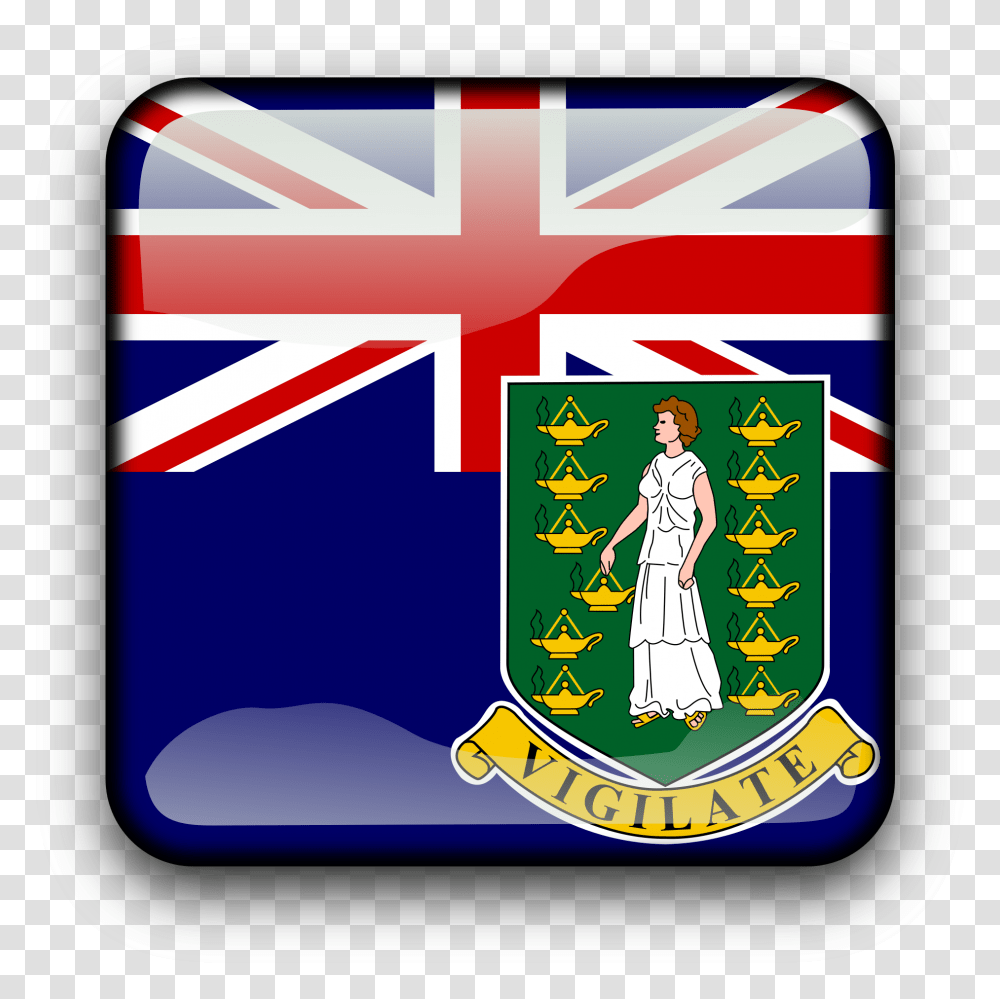 British Virgin Islands Bandera Islas Turcas Y Caicos, Person, Human, Label Transparent Png