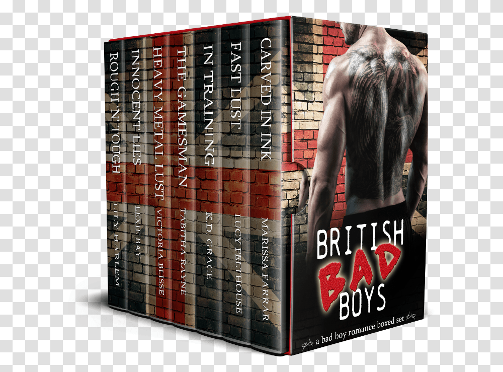 Britishbadboysboxedset Book Cover, Person, Advertisement, Poster, Skin Transparent Png