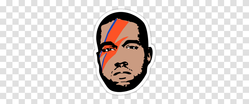 Brits Launch Petition To Stop Kanye West From Recording David, Face, Head, Stencil Transparent Png