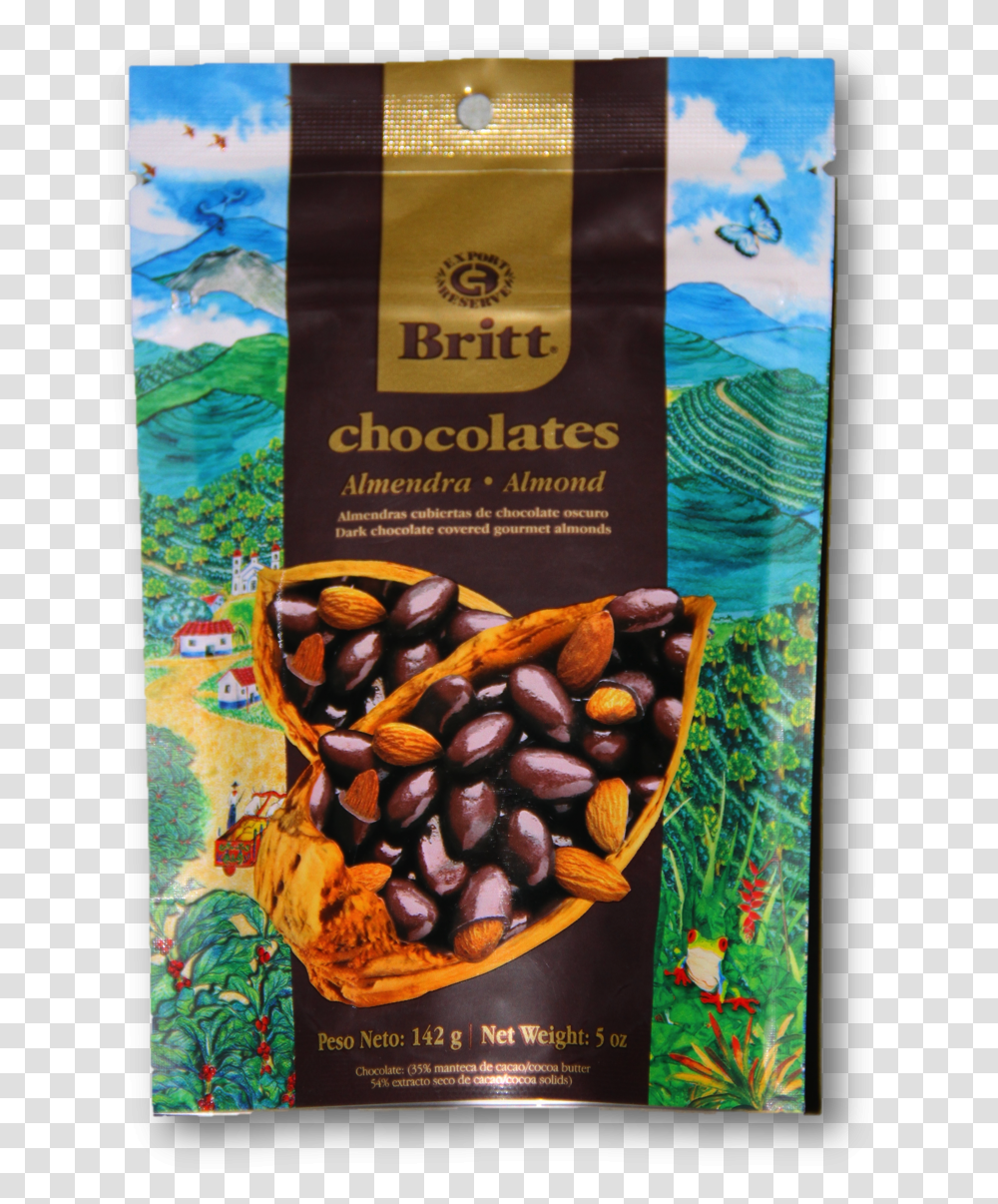 Britt Chocolates, Plant, Poster, Advertisement, Food Transparent Png
