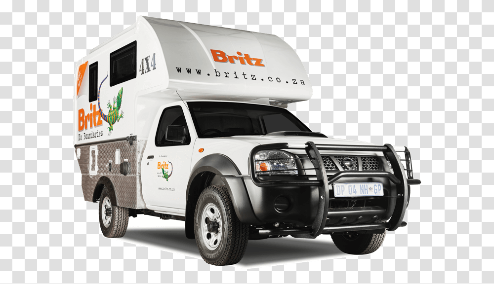 Britz Campers South Africa, Truck, Vehicle, Transportation, Van Transparent Png