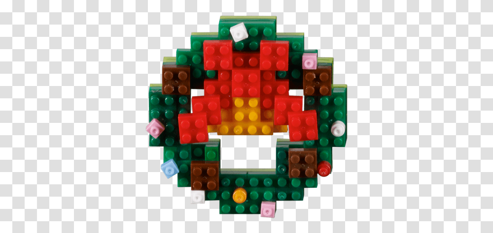 Brixies Christmas Wreath Toy Block, Minecraft Transparent Png