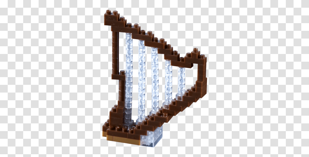 Brixies Harp Lego Harp, Toy, Staircase Transparent Png
