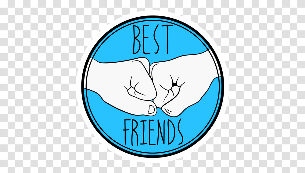 Bro Fist Best Friends Sticker Language, Hand Transparent Png