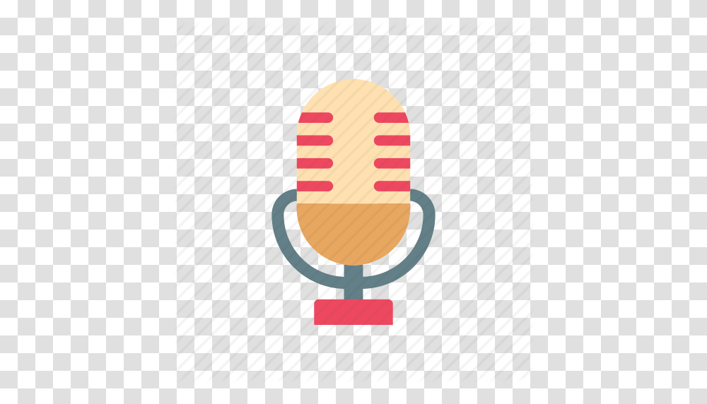 Broadcast Karaoke Microphone Retro Speech Studio Vintage Icon, Medication, Pill, Capsule Transparent Png