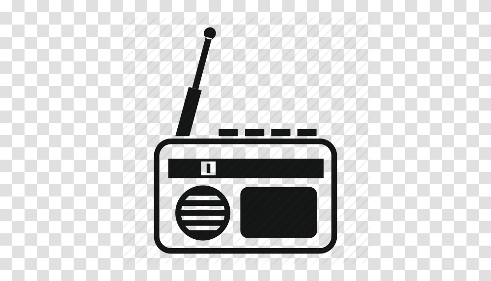 Broadcast Music Old Radio Sound Speaker Vintage Icon, Electronics, Router, Hardware Transparent Png