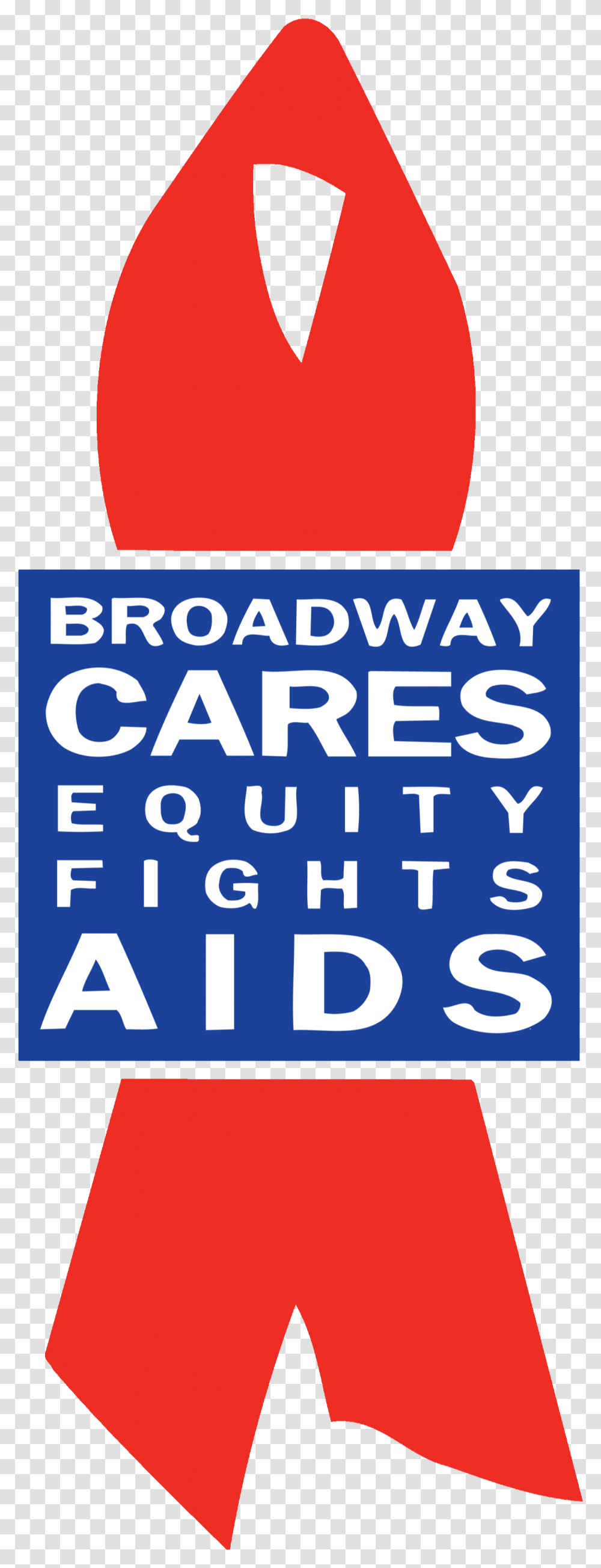 Broadway Caresequity Fights Aids, Chair, Advertisement Transparent Png