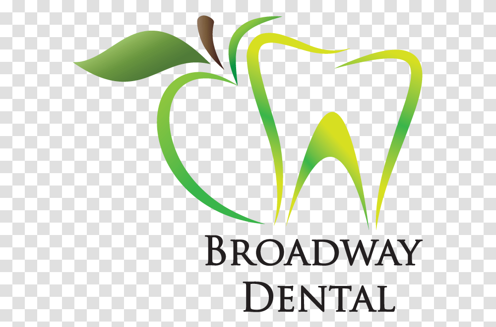 Broadway Dental Logo Graphic Design, Plant, Vegetation Transparent Png
