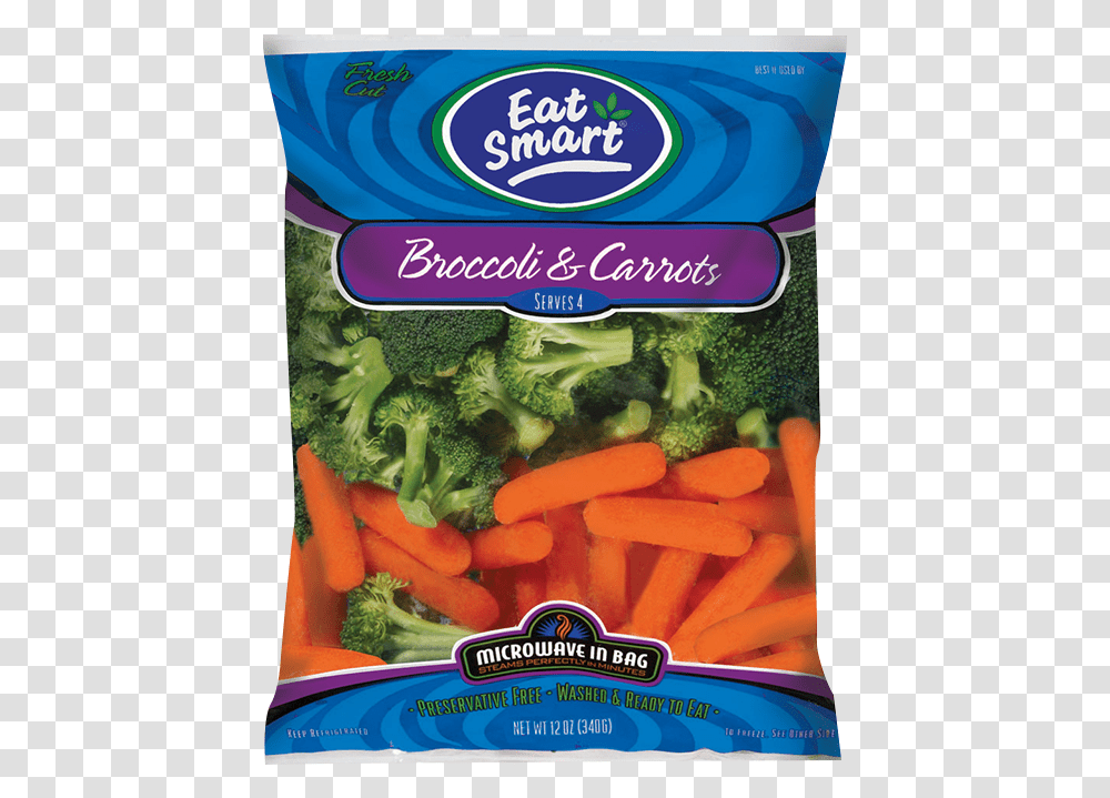 Broccoli And Carrots Bag, Plant, Vegetable, Food Transparent Png