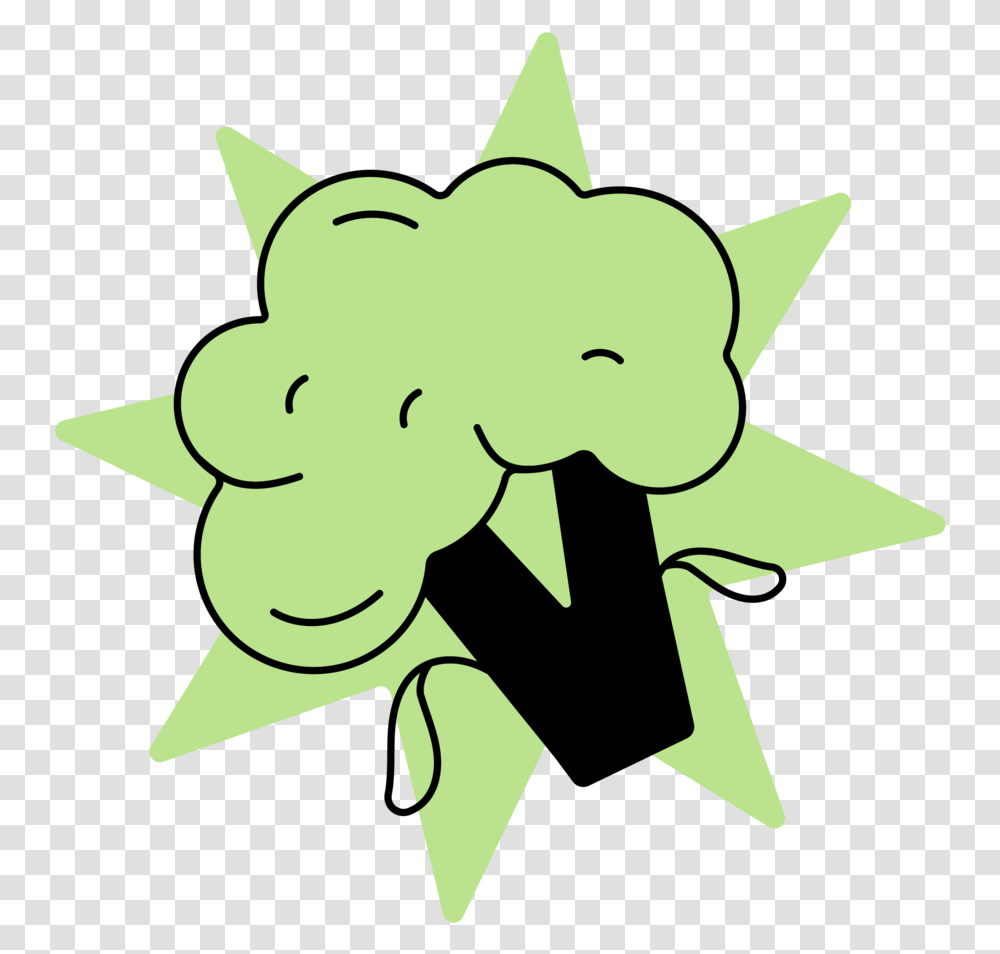 Broccoli Bar Fictional Character, Symbol, Star Symbol Transparent Png