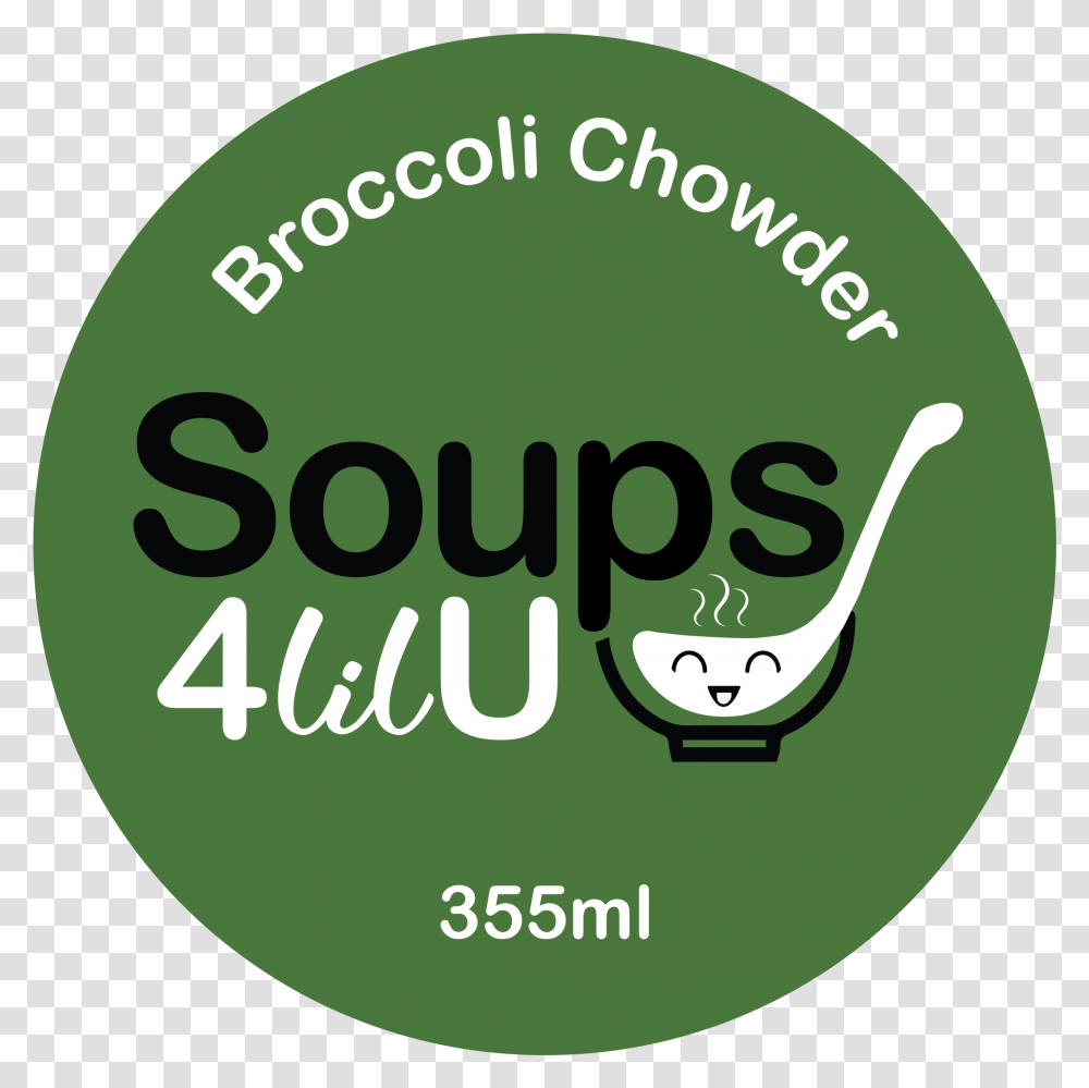 Broccoli Chowder 4lilu Circle, Label, Text, Logo, Symbol Transparent Png