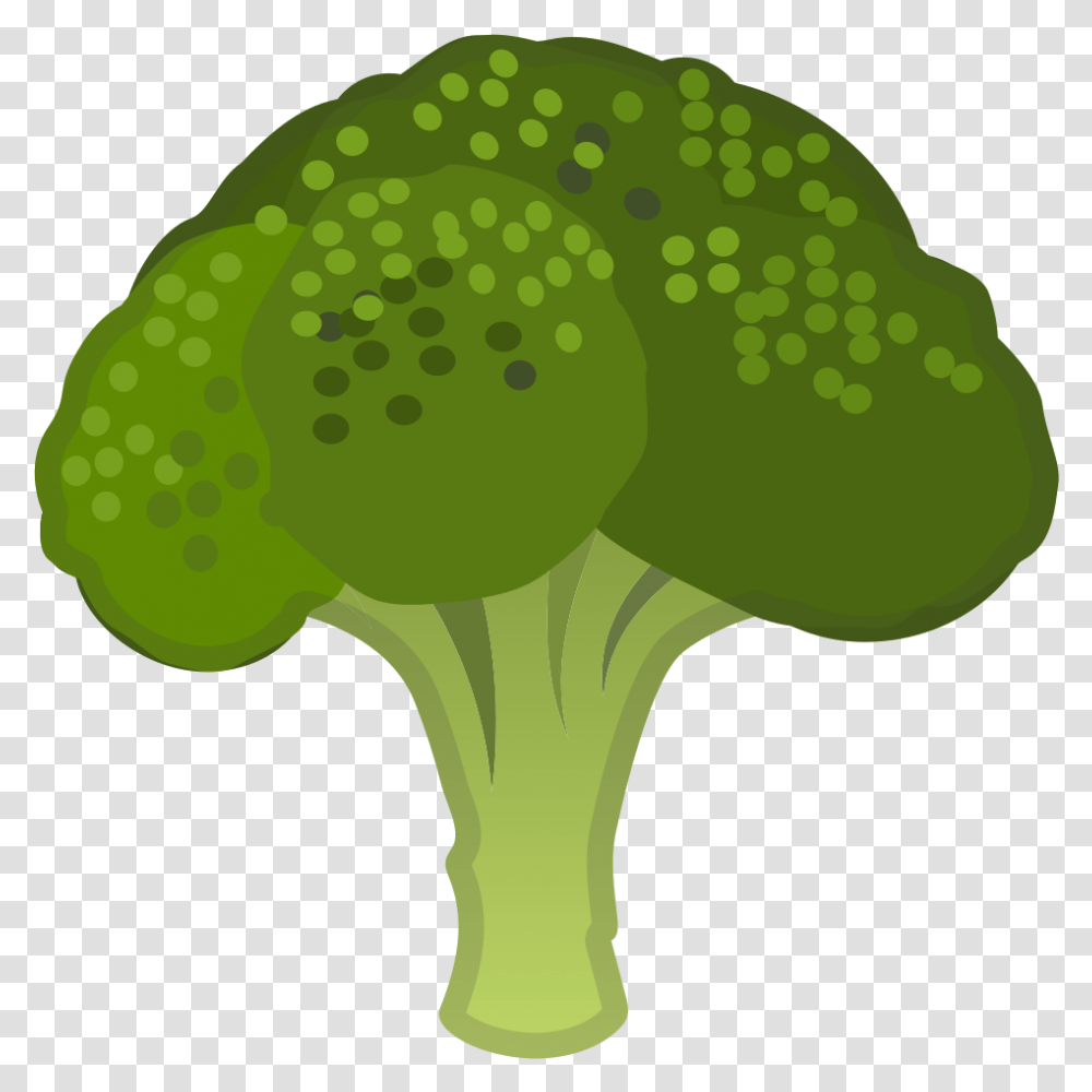 Broccoli Icon Android Broccoli Emoji, Plant, Vegetable, Food, Green Transparent Png